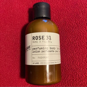 LE LABO 90 mls Perfuming Body Lotion Made for Fairmont Hotels